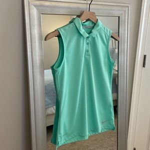 Nike Women's Dri-Fit Sleeveless Tennis Golf Shirt Size Small